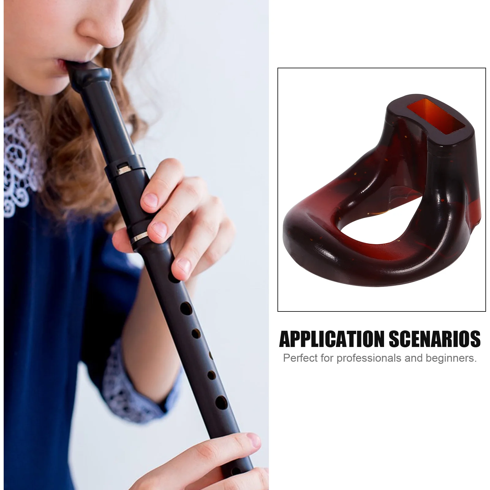 

1 Set Mouthpiece Replacement Durable Professional Head For Beginners No Burrs Long Lasting Musical Instrument Accessory Blow Aid