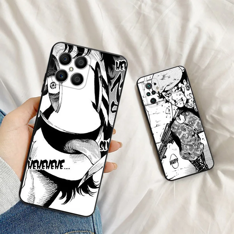 Soft Anti-Drop Phone Case For Honor X7b X6 70 90 X8 b X9A X9B Magic5 Pro High-Rise Invasion Manga Pixel 8A 7A 6A 6 7 8 Cover