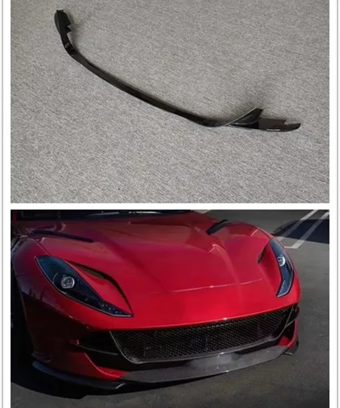 

Suitable for Upgrading Ferrari 812 to Dry Carbon Fiber Front Diffuser Mid Lip Body Kit
