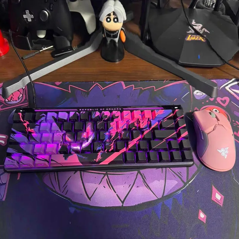 129-ピース-セット-gengar-キーキャップ-chreey-高さ-pbt-アニメキーキャップメカニカルキーボードカスタマイズ-diy-ポケモンキーホリデーギフト