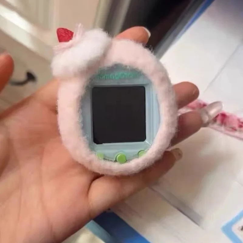 حافظة واقية من Tamagotchi مصنوعة يدويًا بخيط قطني لطيف تنطبق على Uni Smart 4u Ps Meets Mix Id Idl Pix Plus Color Paradise