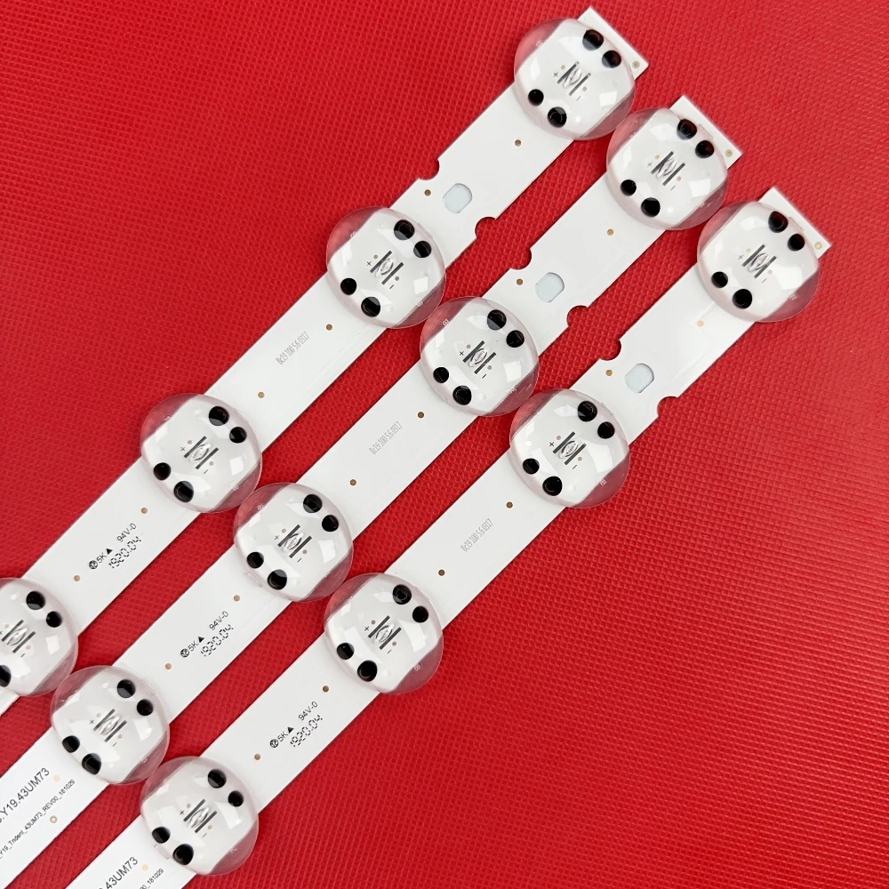 LED Backlight Strip For 43'' TV 43UM7340PVA 43UM4390PLC 43UM74006LB 43UM7450PLA 43UM7390PLC 43UM7400PLB 43UM7300PSA