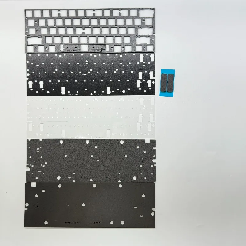 Wooting60V2 60HEV2 Sound Package Customized PORON Sandwich Foam IXPE Switch Pad Sound Kit for Mechanical Keyboard Accessories