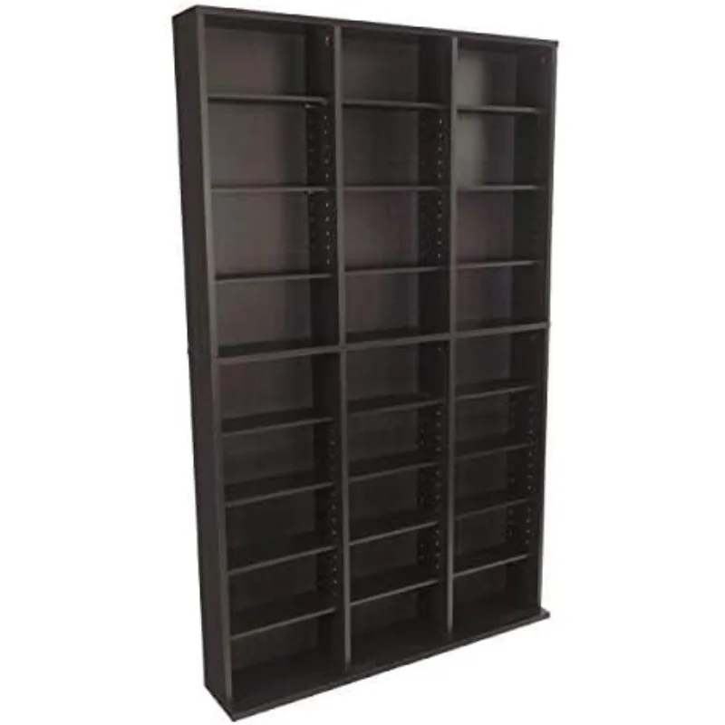 Oskar 1080 Media Storage Cabinet – Protects & Organizes Prized Music, Movie, Video Games or Memorabilia Collections,