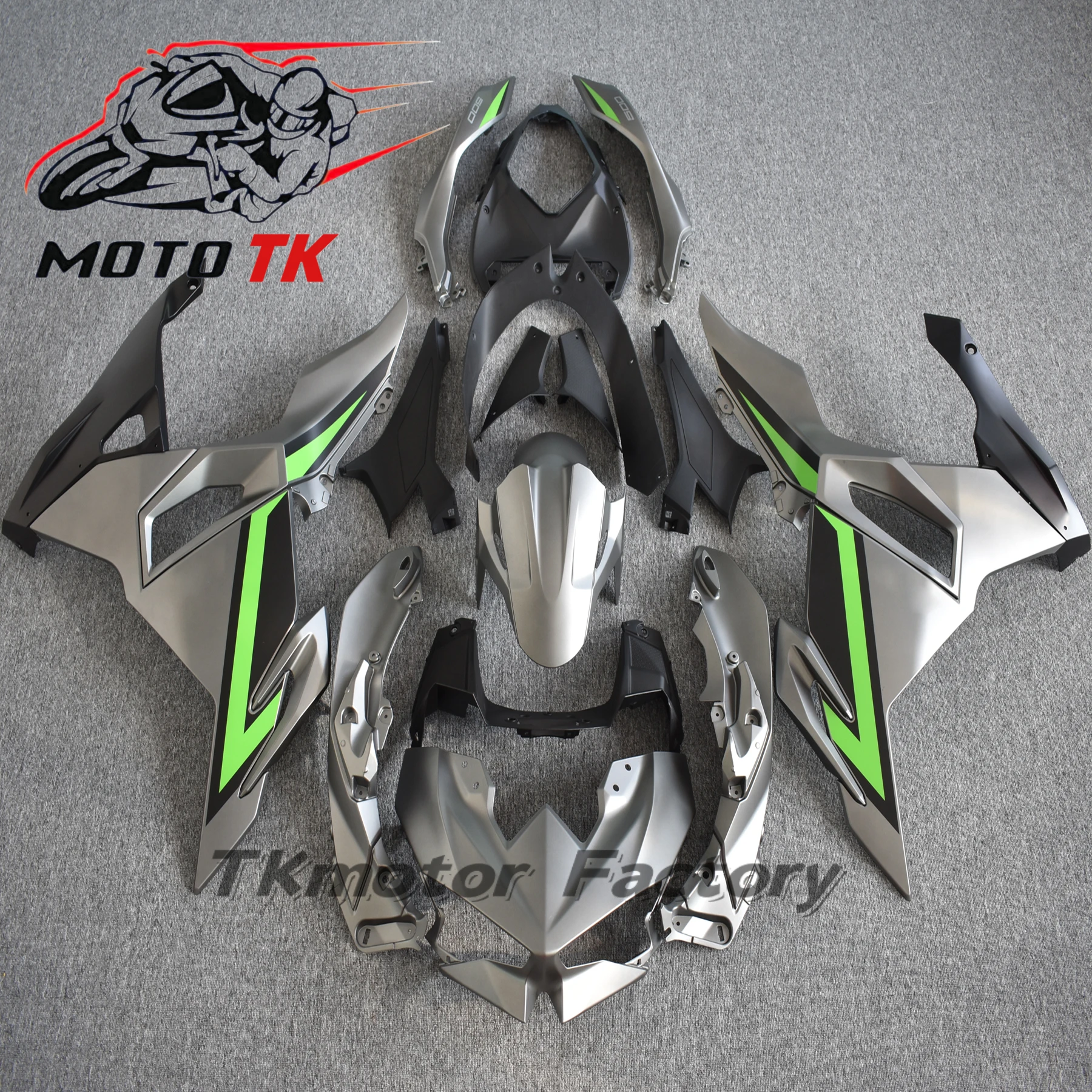 

Motorcycle Full Fairing Kit For Kawasaki Ninja500 ZX500 EX500 2024 2025 Bodywork Fairing Kit Fairing Kit Bodywork Fairing ABS