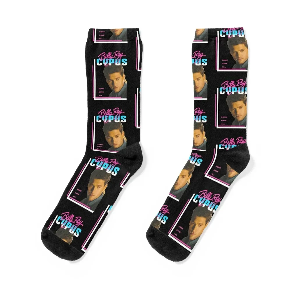 

Achy Breaky Heart Tour Some Gave All Promo Classic Socks Antiskid soccer set Non-slip Wholesale Women Socks Men's