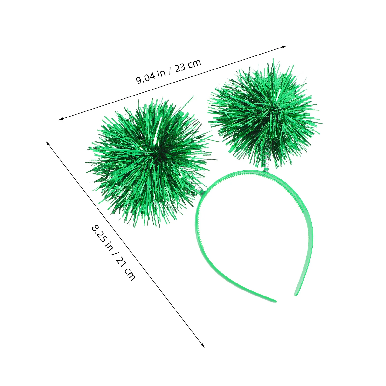 عصابة رأس بهرج بوم بوم لعيد الميلاد وحفلات أعياد الميلاد وحفلات الأطفال وحفلات الرأس وإكسسوارات شعر ممتعة #3