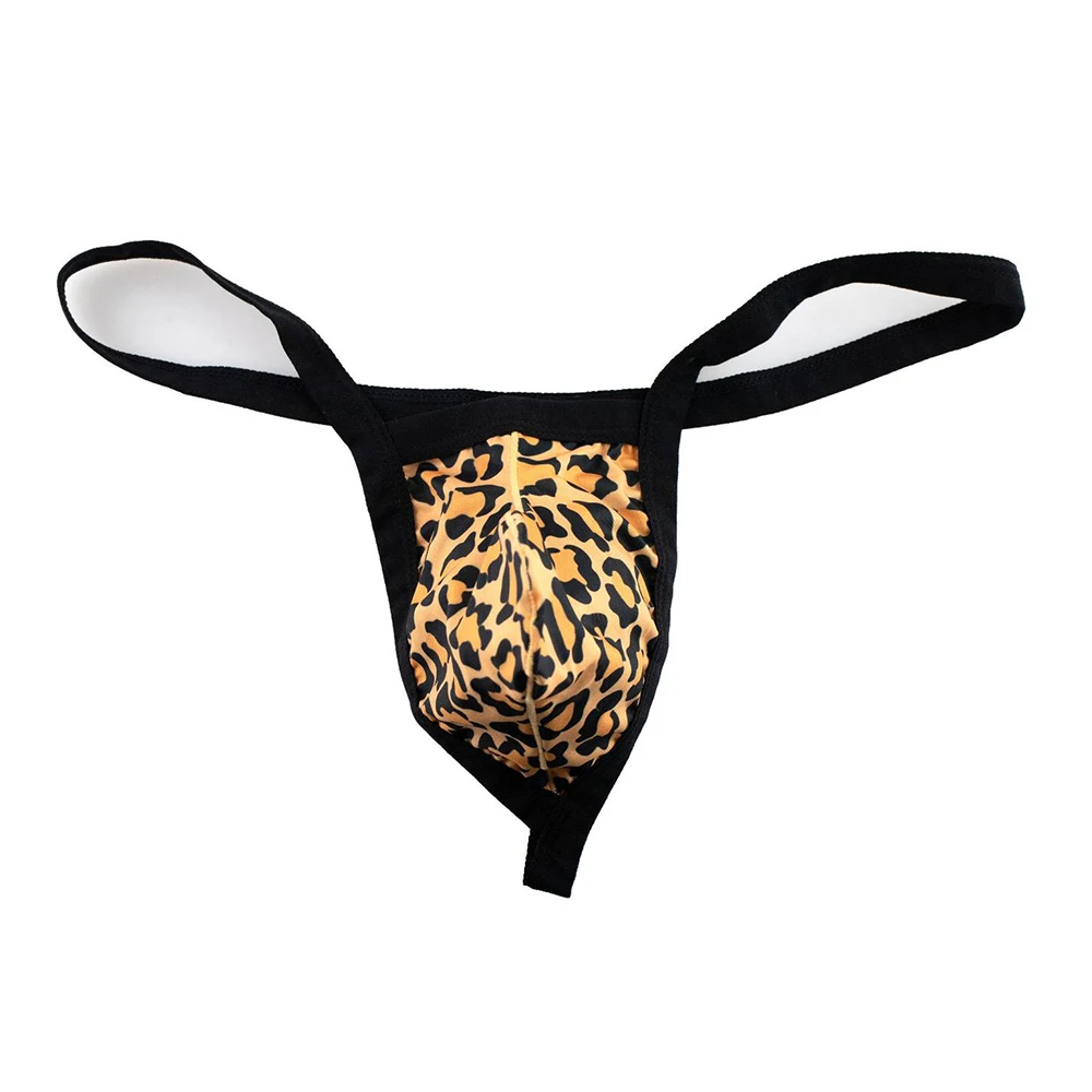 Men’s Sexy Thong Low Rise G-String Milk Silk Underwear Bulge Pouch T-Back Breathable Shorts Passion Briefs Soft Lingerie