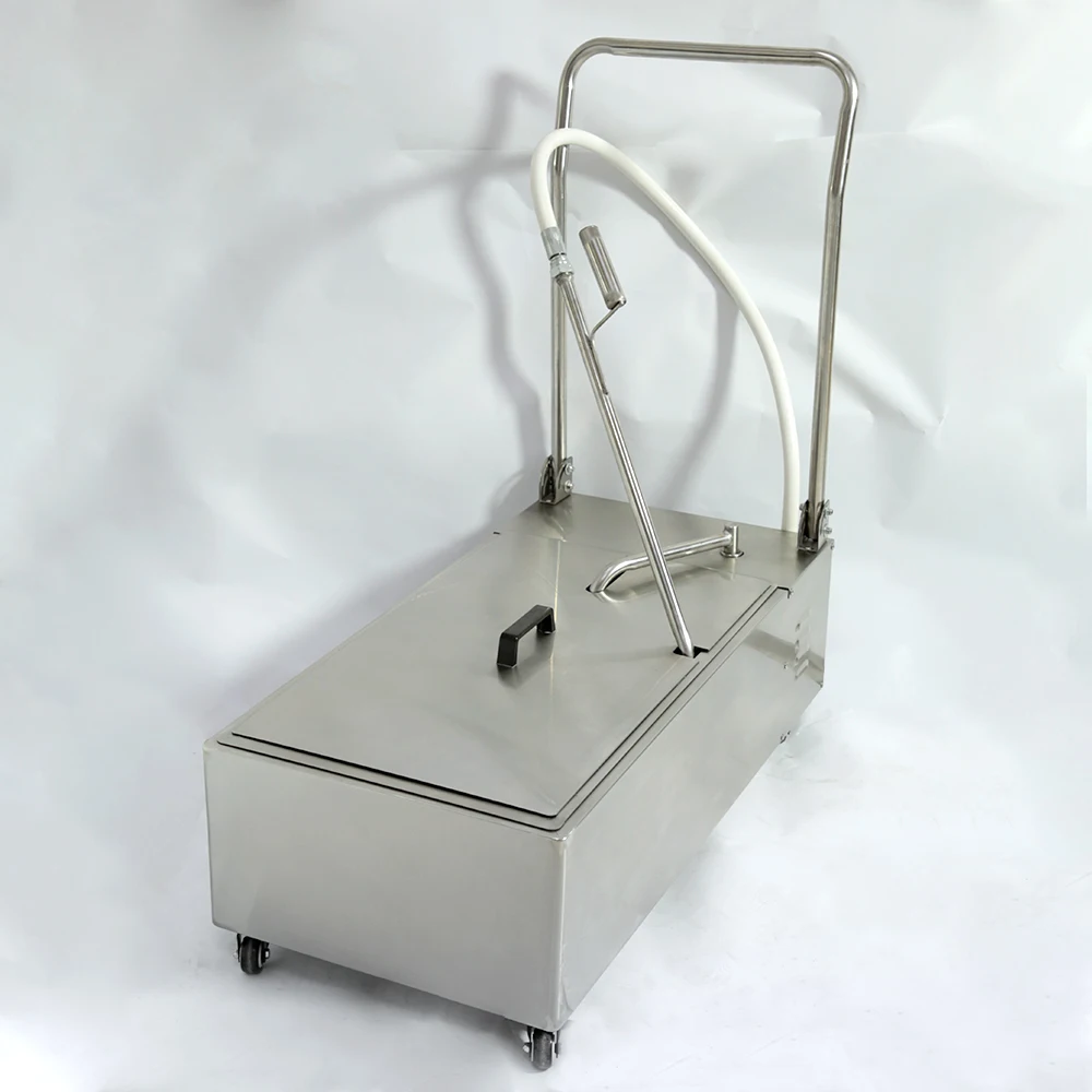 

Oil Cleaning Equipment Oil Filter Machine Cooking Kitchen Restaurant Frying Oil Filter System Machine
