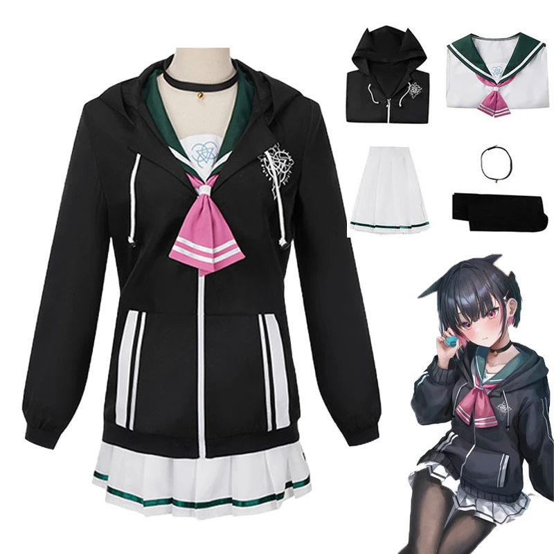 

Azure Files Azure Files Cos Suit Apricot Mountain and Yarn Sailor Suit Cosplay Costume Game Anime Suit Female Halloween 2d Anime