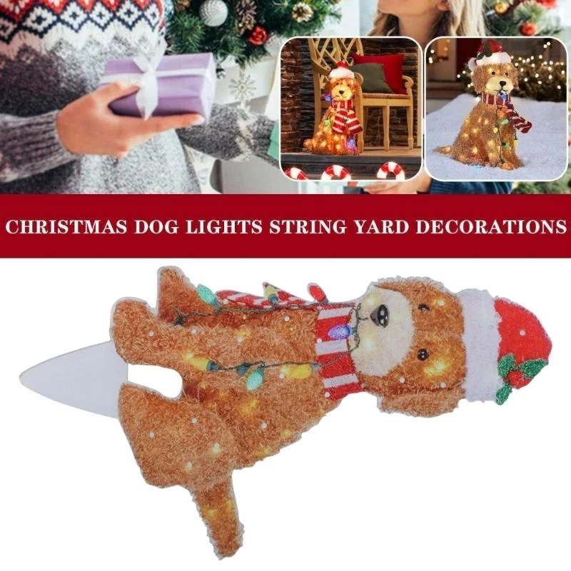 Dog Pattern String Lights Led Animal Lamp Wire String Light for Children