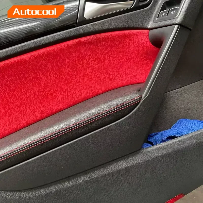 

Внутренняя дверь автомобиля, черная левая и правая ручка, накладка для VW Golf 6 MK6 2009 2010 2011 2012 2013 5K4868039A 5K4868040A