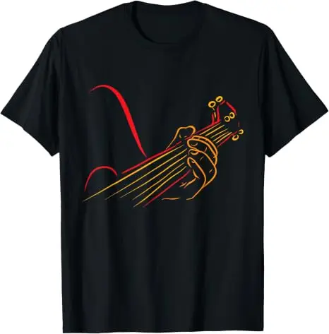 Gitarre spielen, Gitarrist, Musik, Leben, lustiges Geschenk, T-Shirt für Damen und Herren, Y2k, Musikliebhaber, Punk, lustige Streetwear-Kleidung, originelles T-Shirt mit einem witzigen Aufdruck. – Detail 7