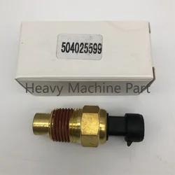 Replacement 504025599 EA504025599 Coolant Water Temperature Sensor for CNH Komatsu WB91 PC180