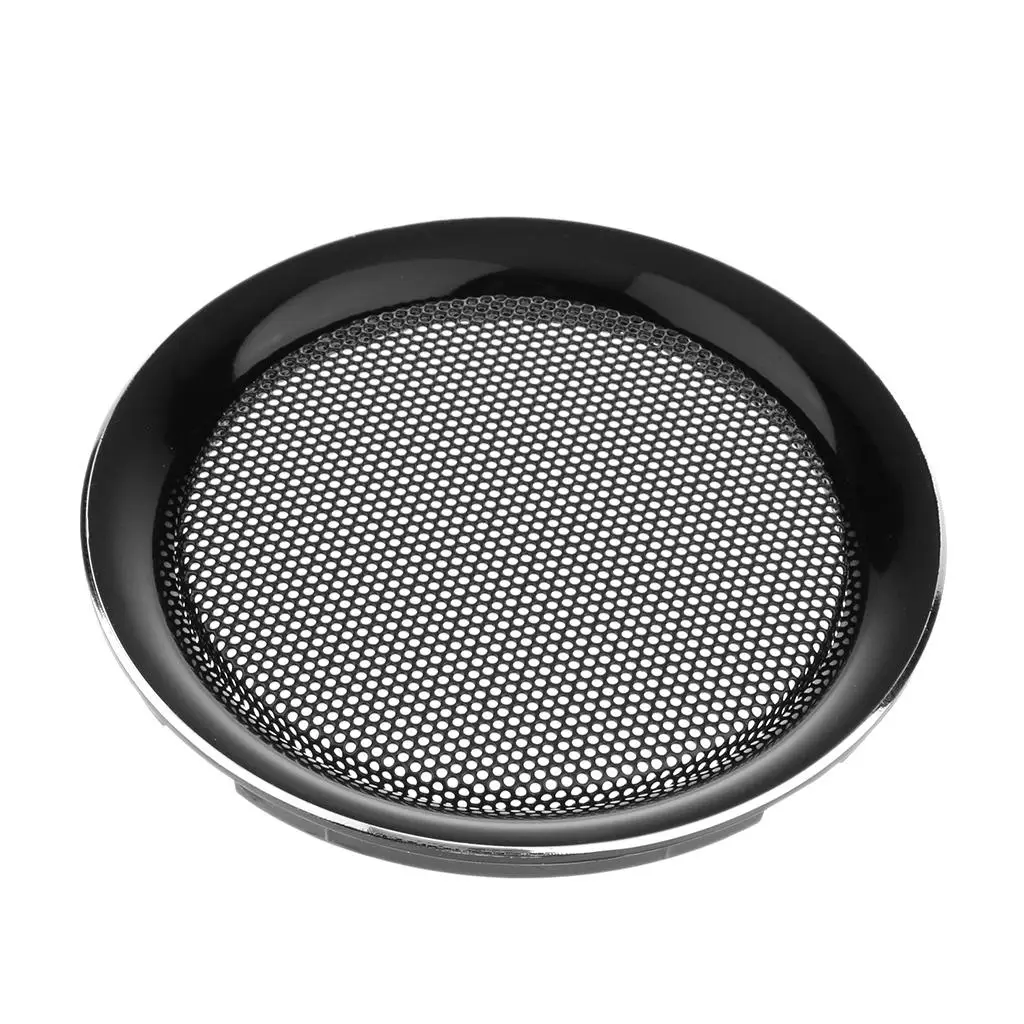 Rejilla Protectora de Acero para Altavoz, Cubierta Decorativa Circular de 6.5 Pulgadas para Coche, Uso Doméstico y Bricolaje