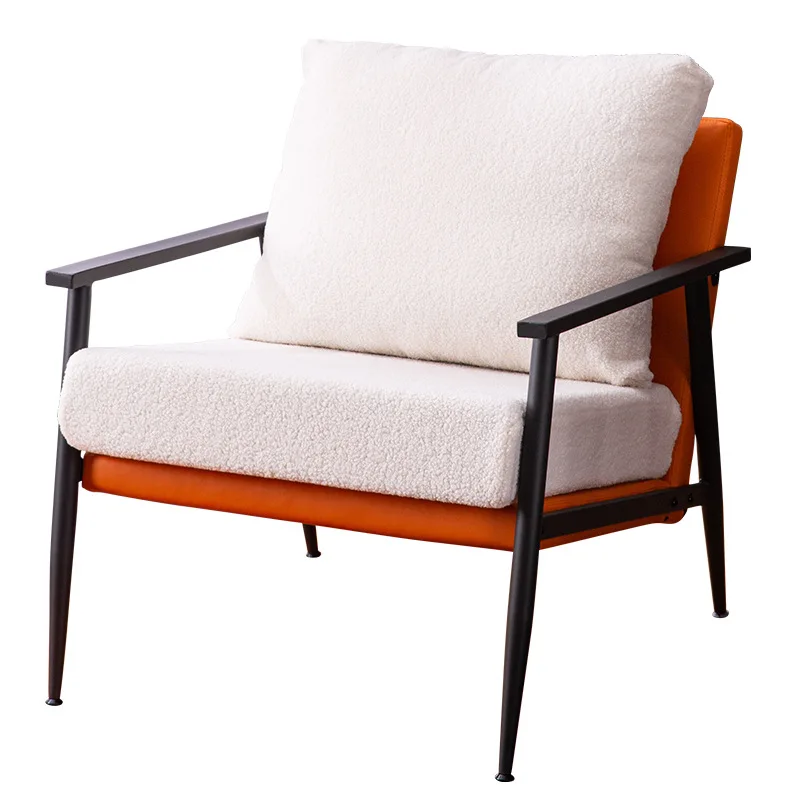 

Creative Nordic single sofa, bedroom chair, balcony lazy leisure chair