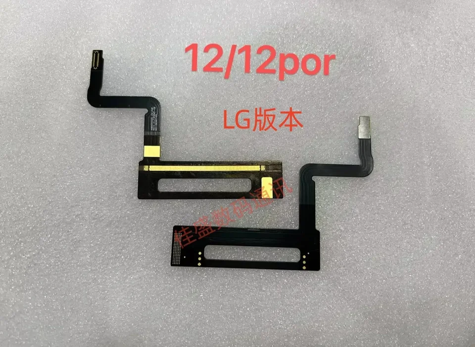 Flex de pantalla sin IC táctil para iPhone 12 13 14 15 Pro Max Plus cable vacío genuino de pantalla LCD piezas de reemplazo 6
