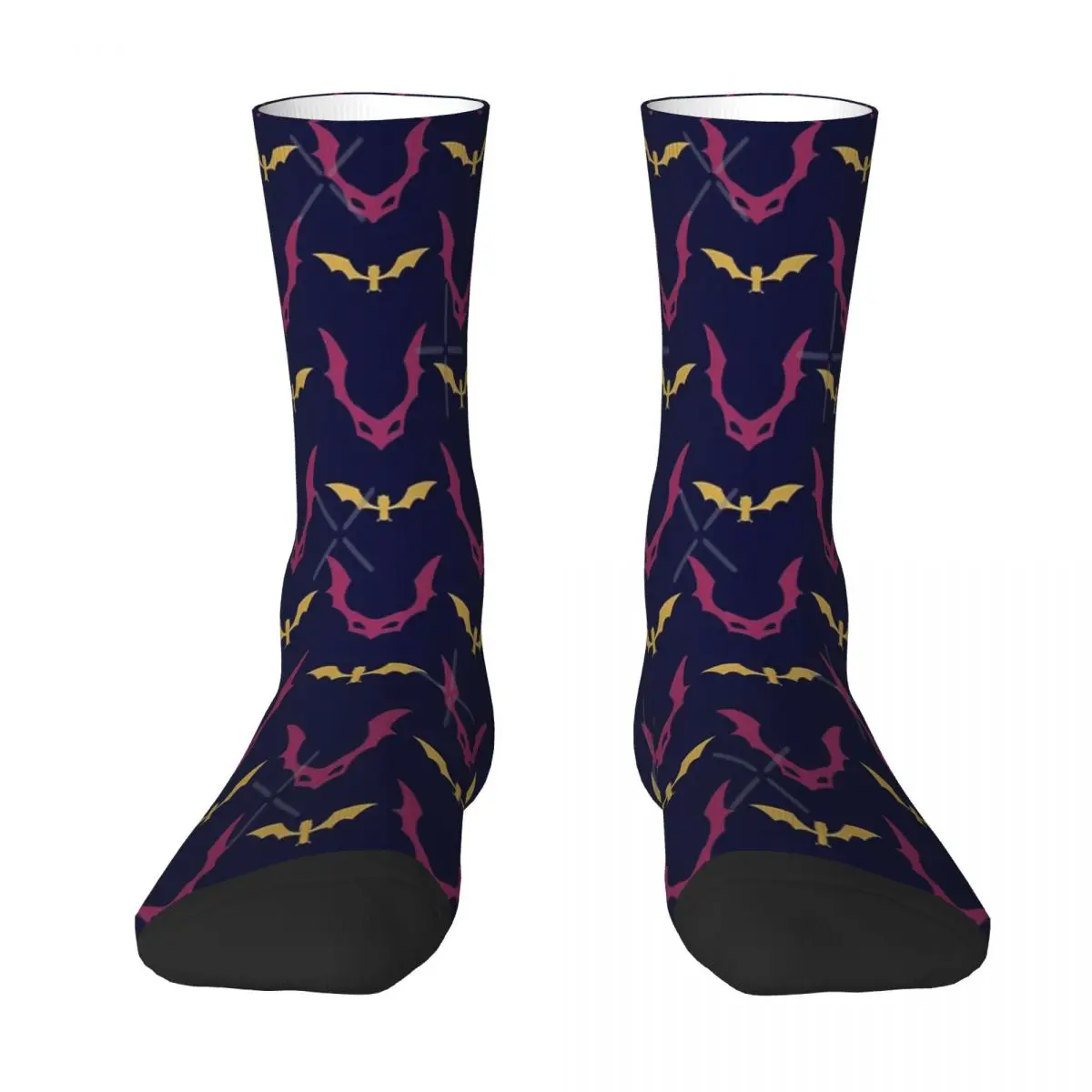 

Digimon Adventure 012 Myotismon Socks Fashion Trends Unisex Stockings 3D Printing Gifts Breathable Socks