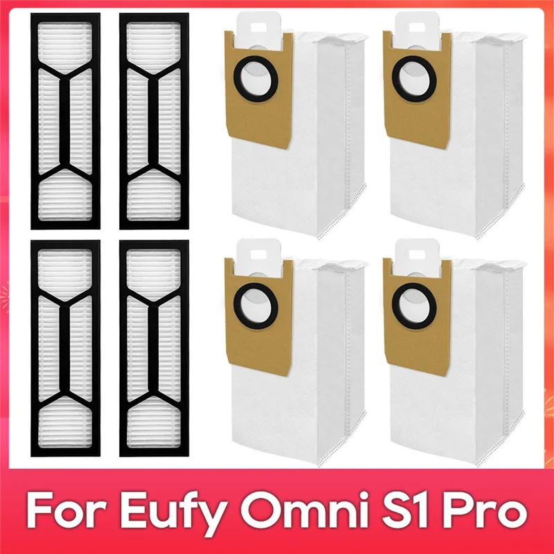 A76G-Untuk Suku Cadang Aksesori Kantong Debu Filter Hepa Eufy Omni S1 Pro