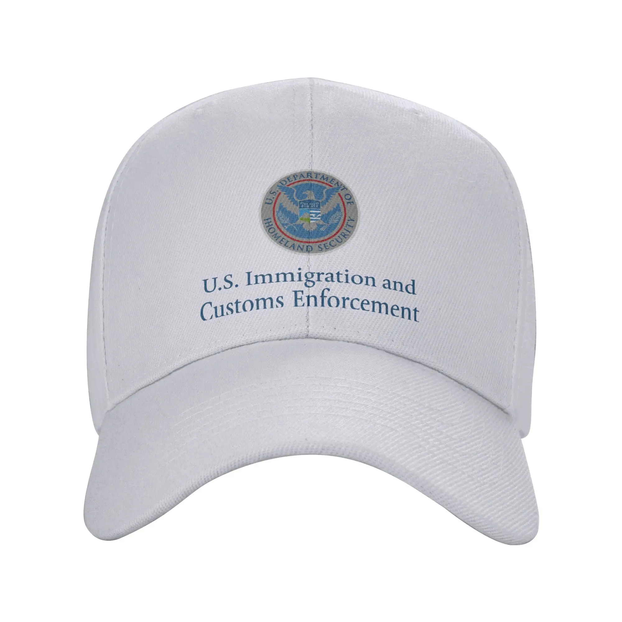 

ICE Immigration and Customs Enforcement Baseball Cap Print Hip Hop Hats Spring y2k Cute Outdoor Sports Sun Visor Baseball Caps