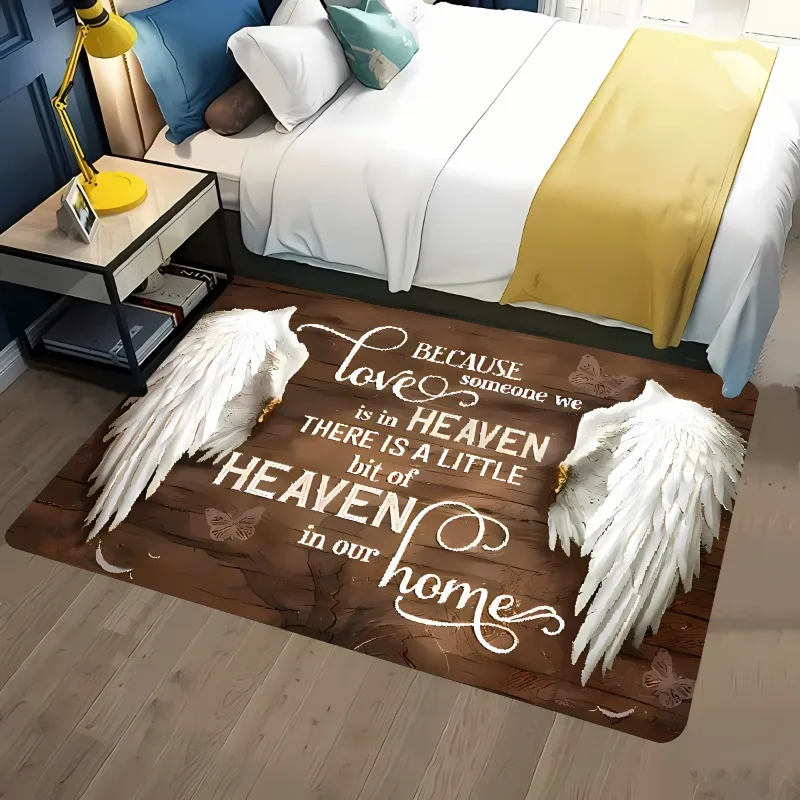 Angel Wing Memory Floor Mat - 
