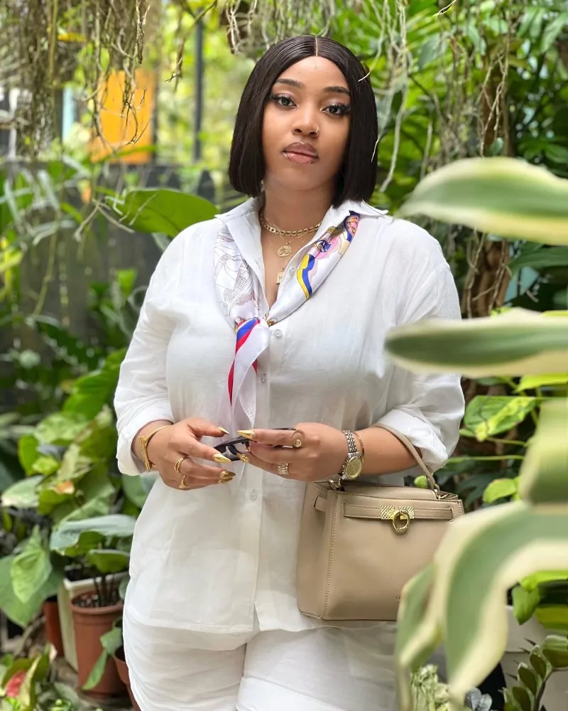 Übergrößes Afrikanisches Damen-Freizeitset 2-teilig Sommer Locker Sitzende Langarm-Bluse und Shorts mit Gummibund Loungewear Streetwear – Detail 12