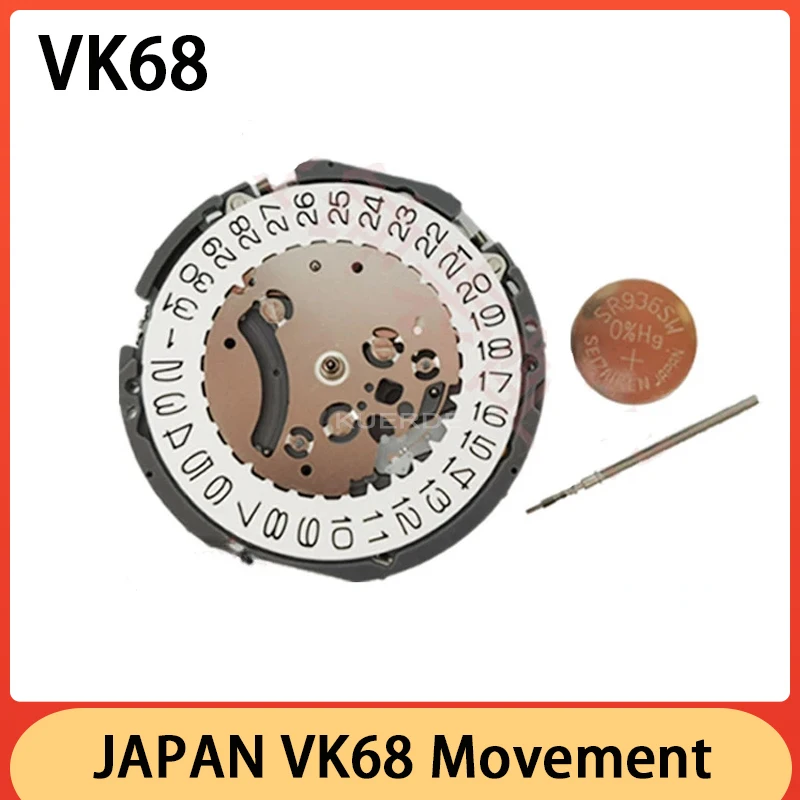 new-imported-japanese-vk68a-movement-vk68-multifunctional-quartz-movement-watch-mouvement-accessories-with-battery