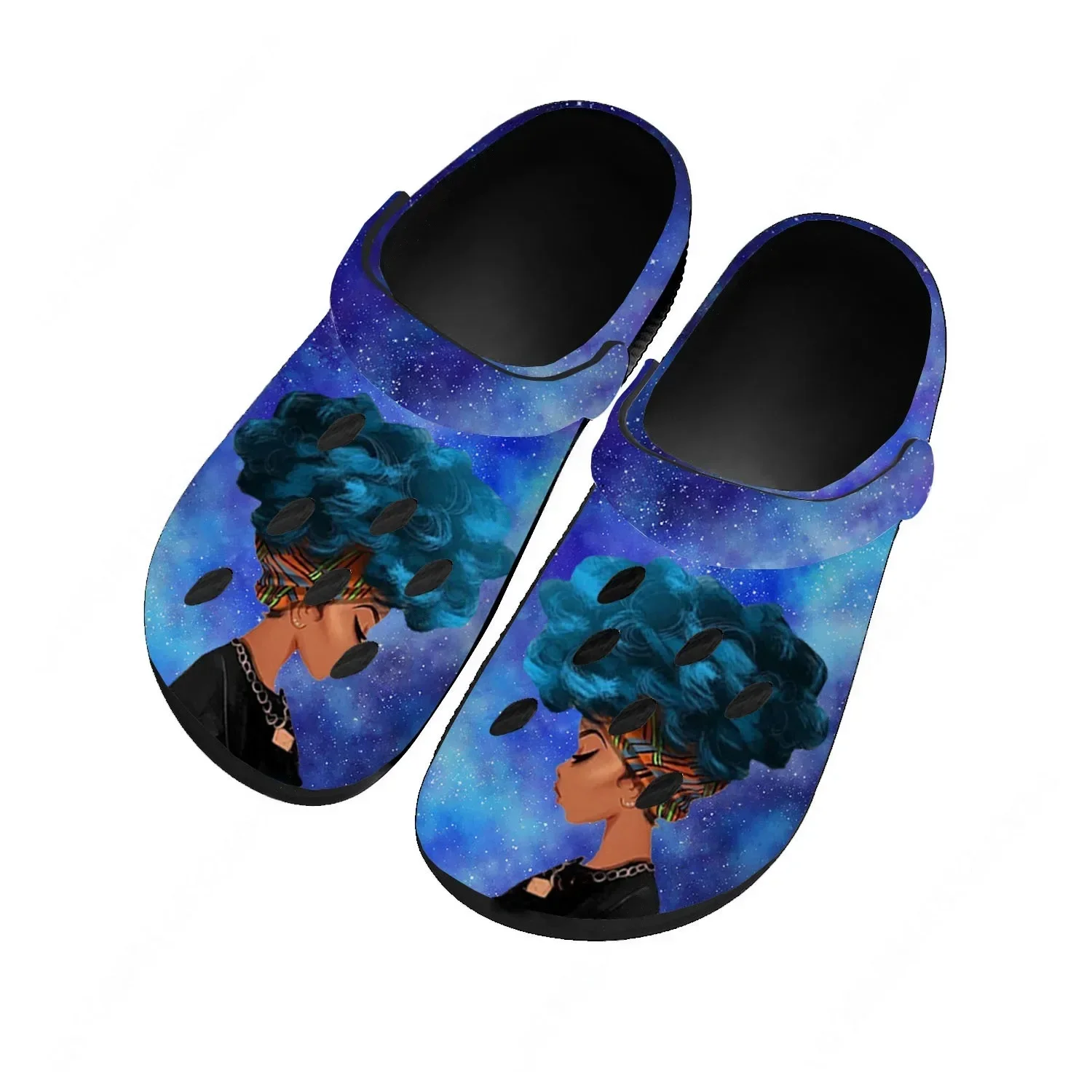 African Water Shoes Mens Womens High Quality Fashion Home Garden Clogs Customizd Sandals Beach Breathable Hole Slippers - view 3