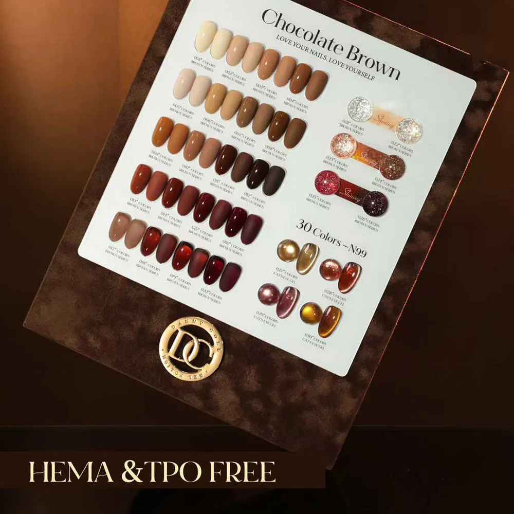 ชุดทำเล็บเจล ปราศจากสาร HEMA และ TPO ชุดเจลทาเล็บแบบแคทอาย กึ่งถาวร ใช้กับหลอด UV/LED ล้างออกได้ สำหรับทำเล็บมือ ขายส่ง