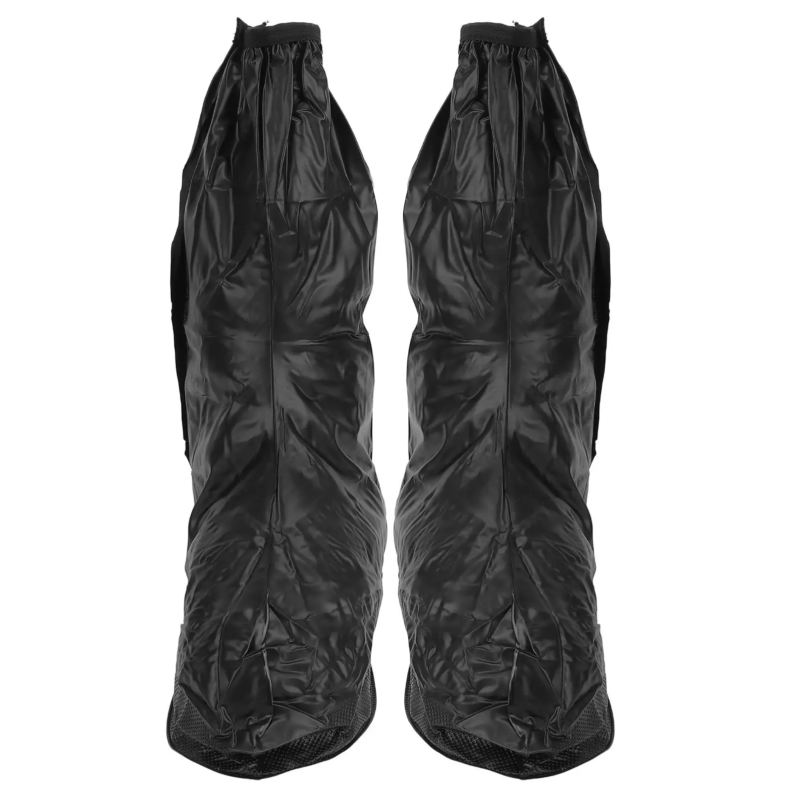 Rainproof Shoe Covers Black For skiing Snowboarding Slip Resistant