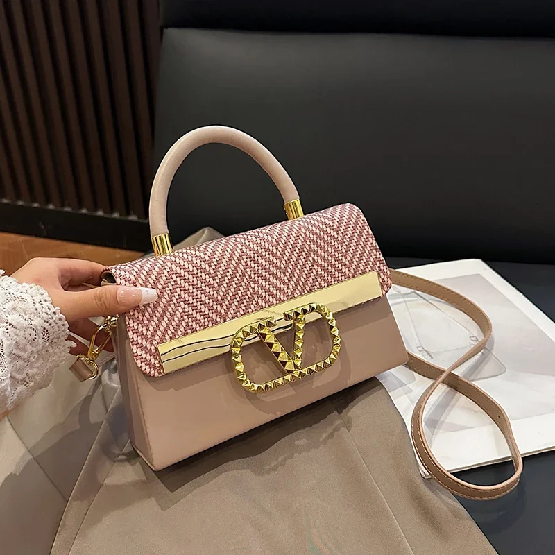 

Модная женская сумка через плечо, роскошная кожаная сумка-тоут, элитная сумка на плечо, элегантная винтажная дизайнерская сумка