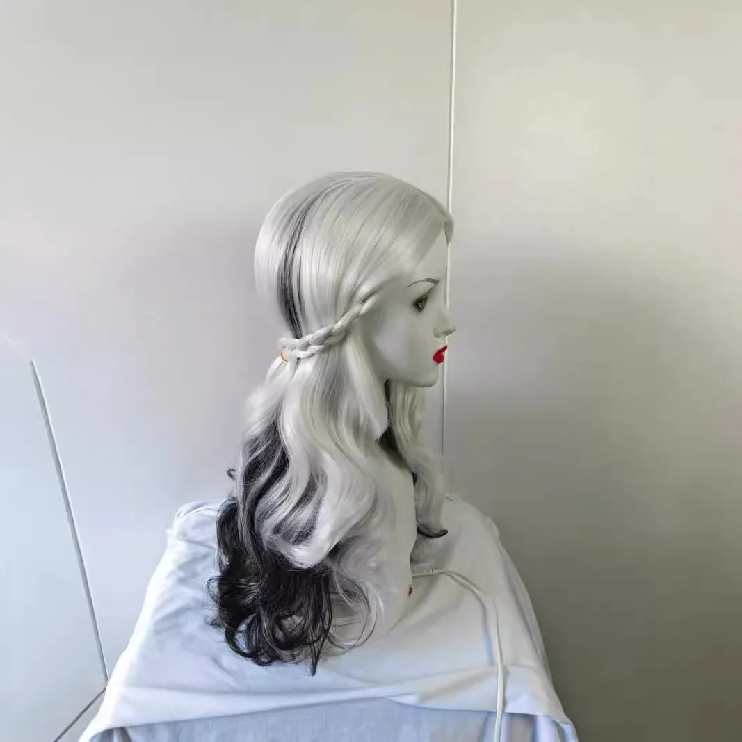 Lity Psychologist Cosplay Hexe Nacht Farbverlauf Cosplay Simulation Kopfhaut Perücke