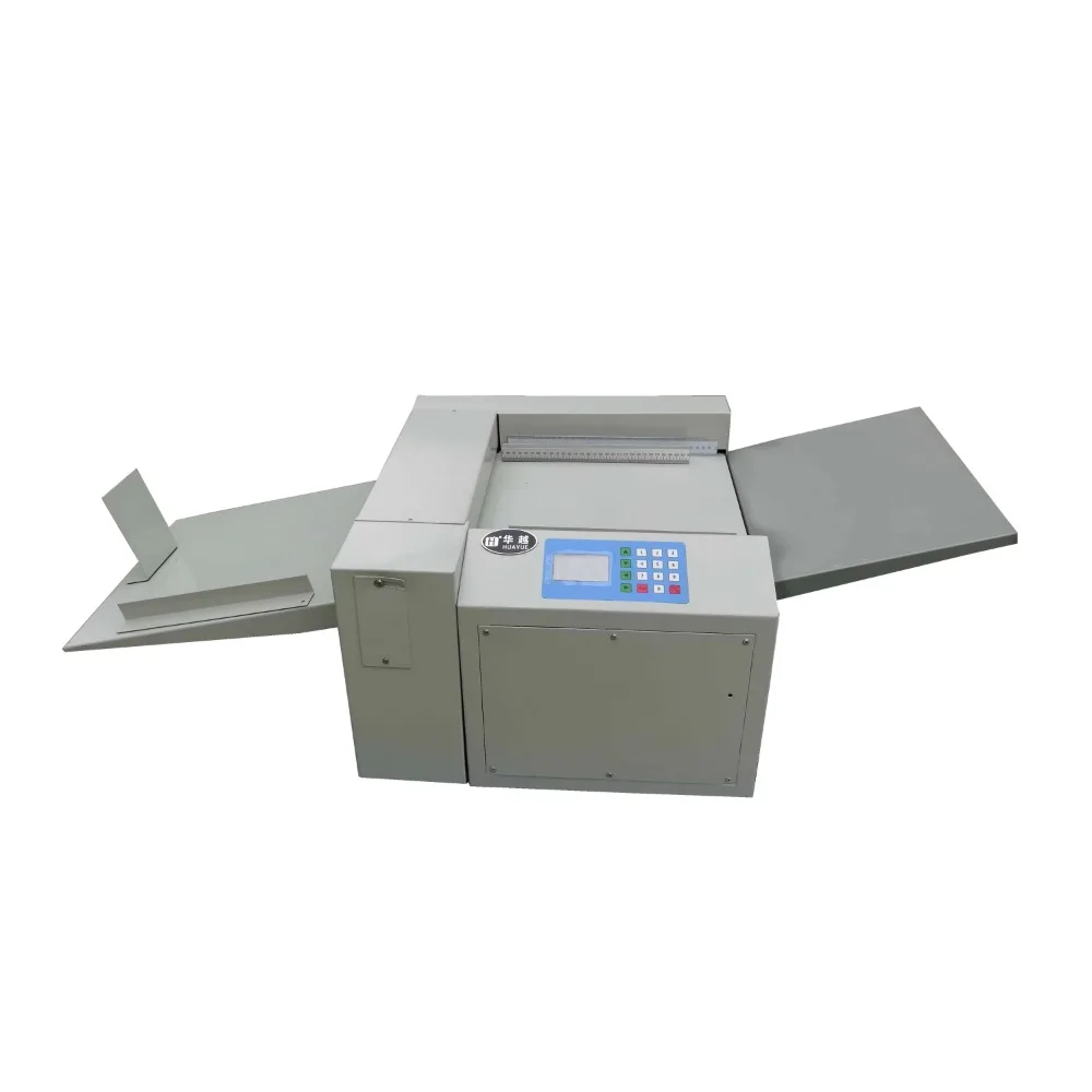 Automatic Folding Brochure Desktop Binding Machine Post Processing Equipment 550W 1 Year Warranty