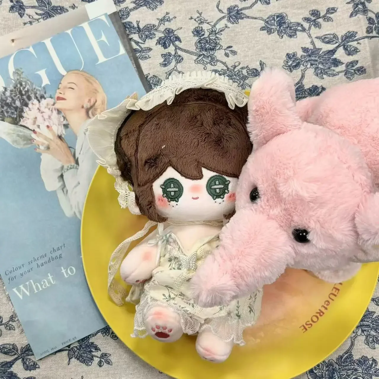 أنيمي الهوية الخامس البستاني إيما وودز جميل أفخم القطن دمية الجسم 20 سنتيمتر تأثيري فستان اللعب الدمى هدية عيد ميلاد #5