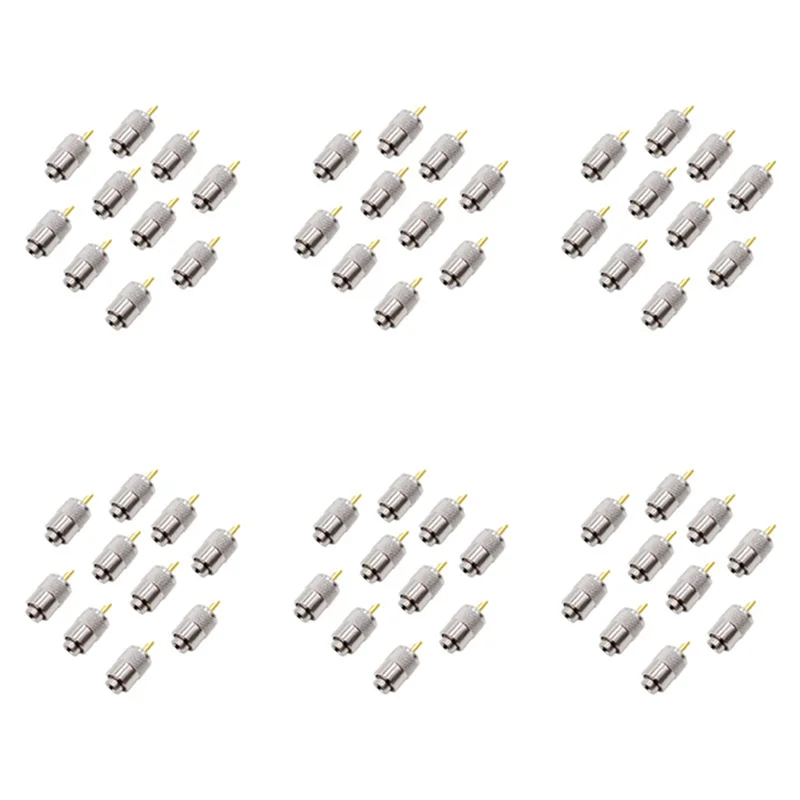 

BAAG-60PCS RF разъем UHF штекерный разъем RG8 RG58 кабельный наконечник антенный разъем PL259