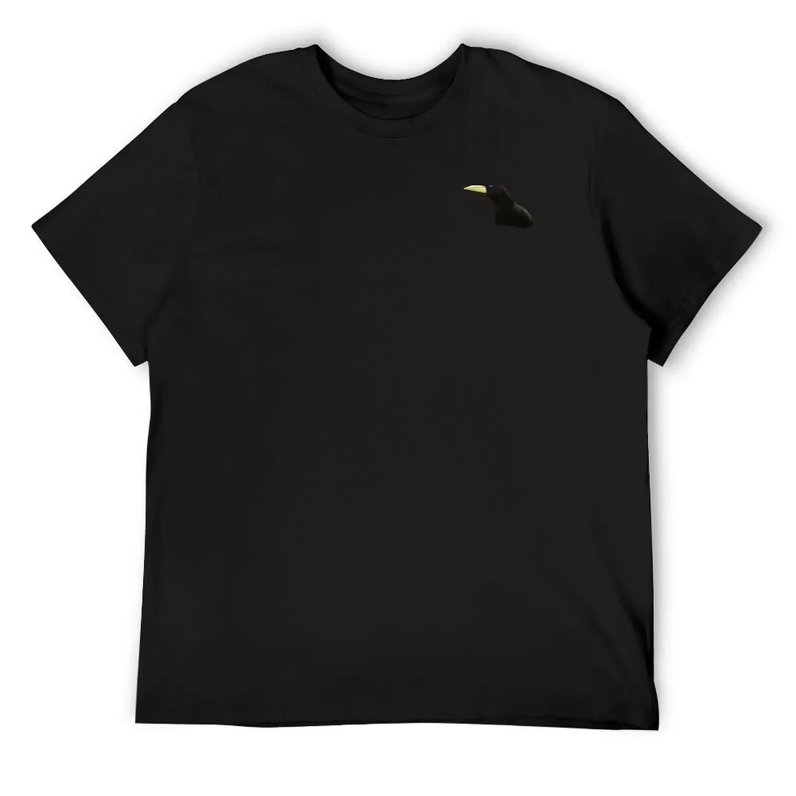 

Crested Oropendola T-Shirt anime figures cute clothes cheap stuff plus size tops Men's t shirts