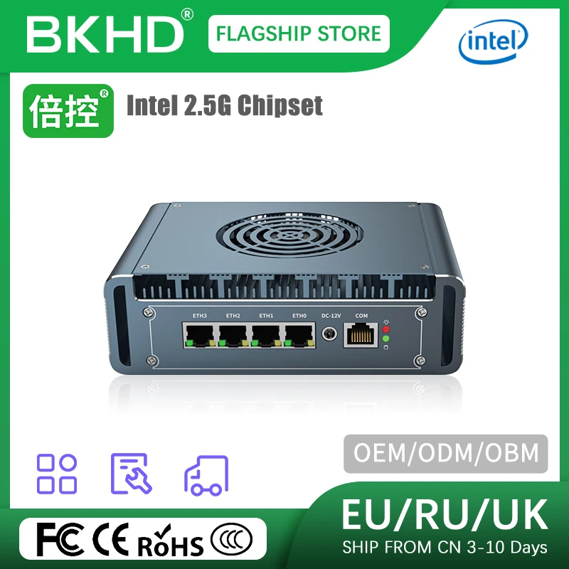 Intel Celeron N5100 5105 Firewall Apparaat Mini Pc Esxi AES-IN 2.5G Router Vpn Server G31F Pfsense Debian Ubuntu Windows10