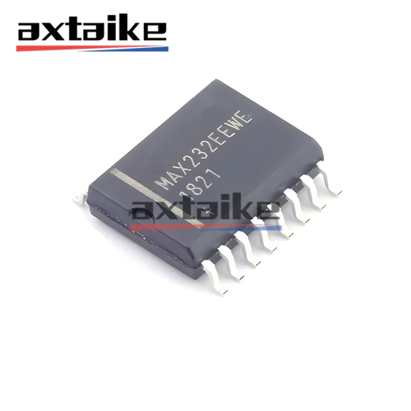 5PCS MAX232EEWE SOP-16 MAX232 MAX232E MAX232EEWE+T SMD ±15kV ESD Protected 5V RS-232 Transceivers IC