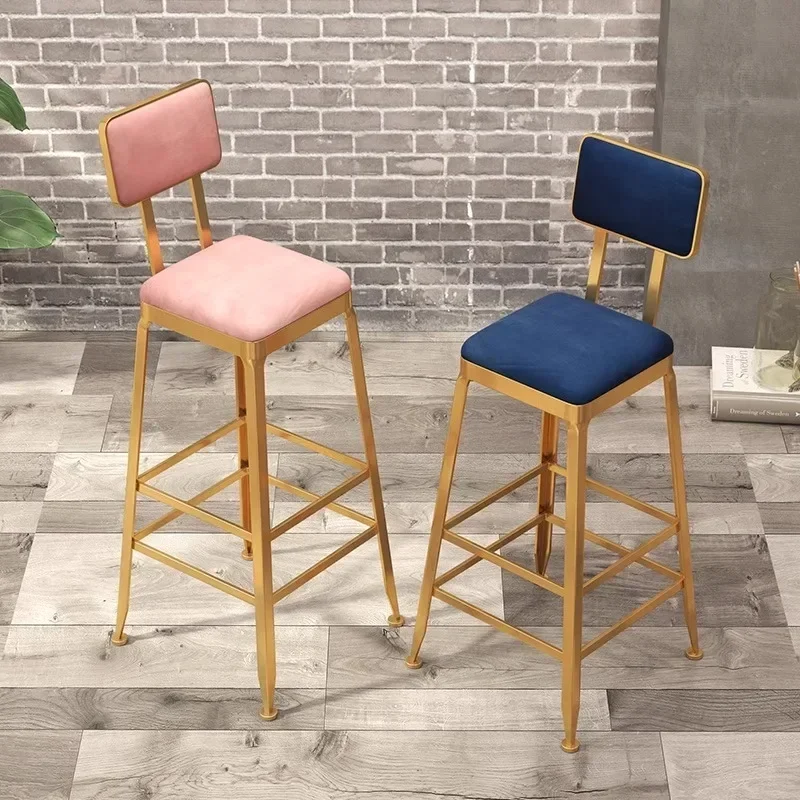 

High Kitchen Stools Counter Comfortable Chair Make Up Design Modern Bar Furniture Chairs Garden Banks Silla Chaise Luxury Nordic