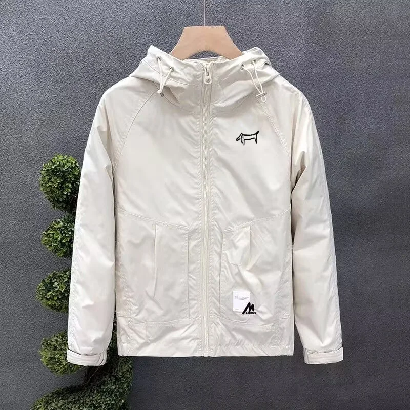 Men's solid-color work jacket, golf sport coat, 2026 spring outdoor golf men's jacket coat