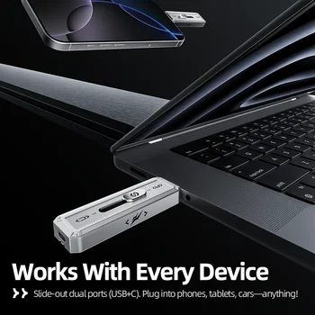 MOVESPEED 2100MB/s 2TB 1TB USB隨身碟 20Gbps USB3.2 Gen2x2 Type C 固態USB 512G 256G 適用於 iPhone ProRes 6 最佳銷售 2TB USB - №5