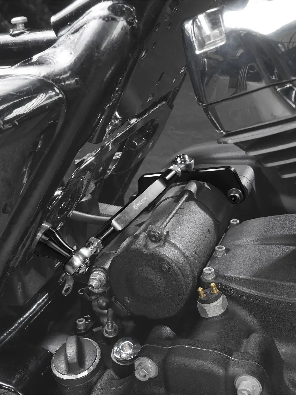 Für Harley Street Glide Road Glide/Special Road King 2017-2025 CVO Road Glide 2018-2024 M8 Touring Stabilisator Bar Anti-roll Bar