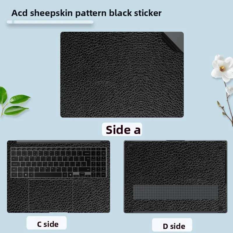 

Для 13,3/14/15,6/16 дюймов SAMSUNG Galaxy Book4 Pro 360/Ultra защитная пленка для ноутбука легко вырезанные компьютерные наклейки