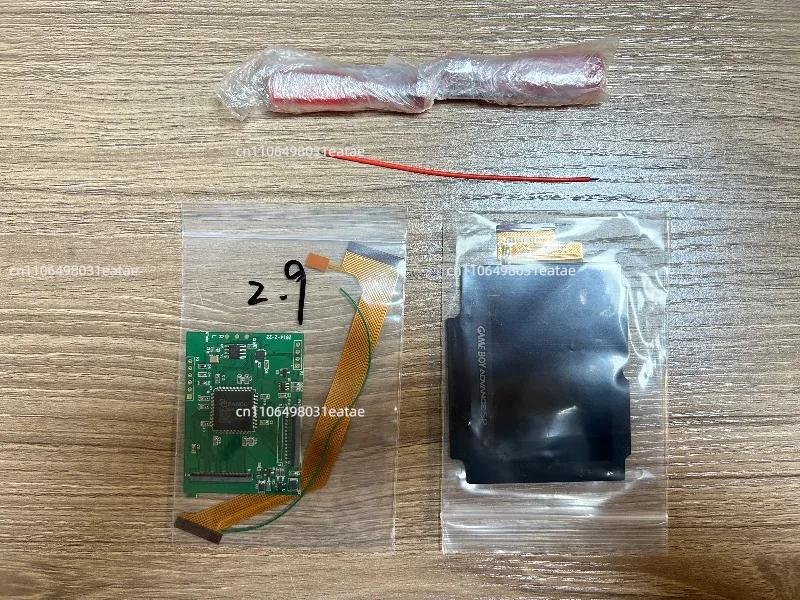 For GBA SP 720x480 Retro Pixel IPS LCD Backlight Kit For GBA SP Console No Need to Cuting Shell