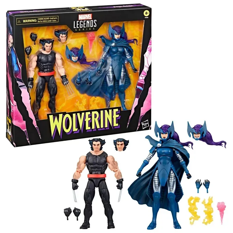 special-offer-spot-hasbro-marvel-6-inch-set-comic-version-wolverine-and-spirit-butterfly-mobile-doll
