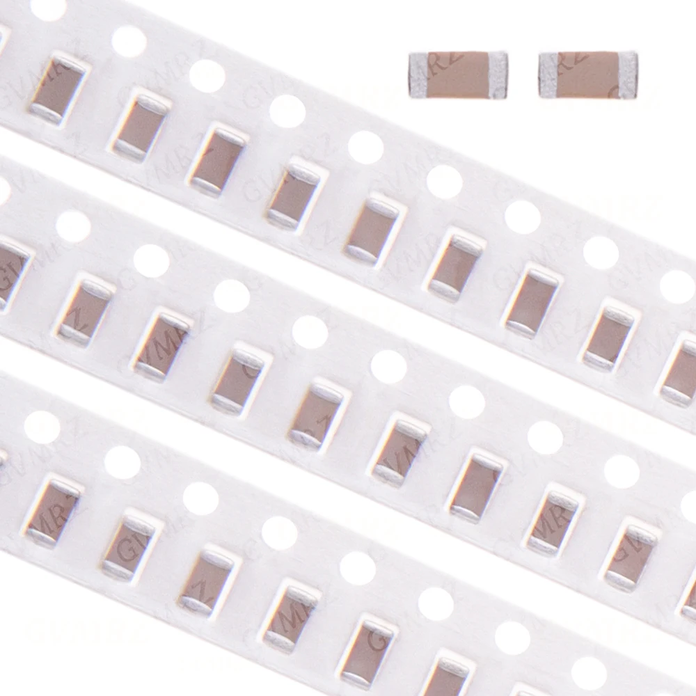 100pcs  1UF 2.2UF 4.7UF 10UF 1PF 1206 SMD Thick Film Chip Multilayer Ceramic Capacitor 0.5pF-47uF 10NF 100NF