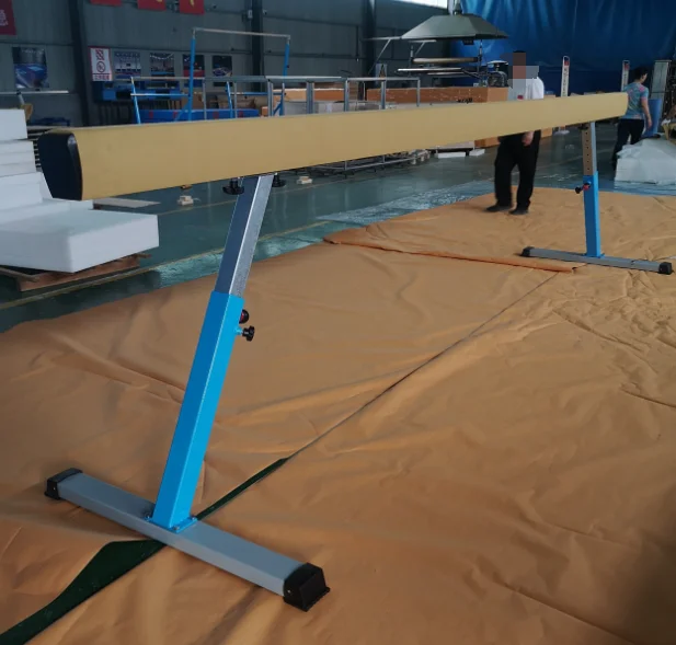 

Low Price Gymnastics Equipment Outdoor Indoor Athletic Children Use Height Adjustable Lifting Balance Beam for Kids