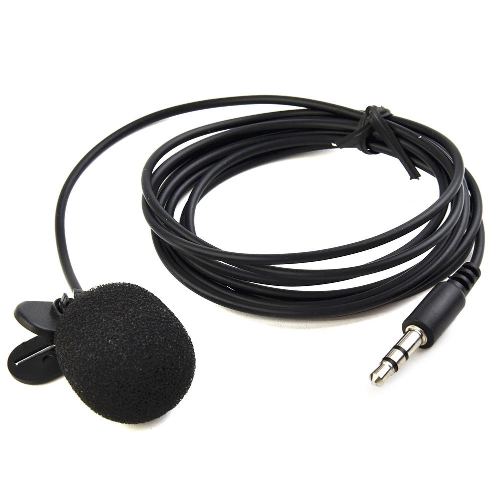 

High Quality Audio Cable Audio cable Adapter Accessories Parts Replacement Mic 5-12V AUX Audio Car Mic Cable 1.5m