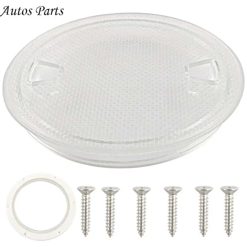 

57BA Люки для доступа на морскую палубу, 6-дюймовые круглые люки и крышки для лодок, крышки люков для палубы лодок со съемной