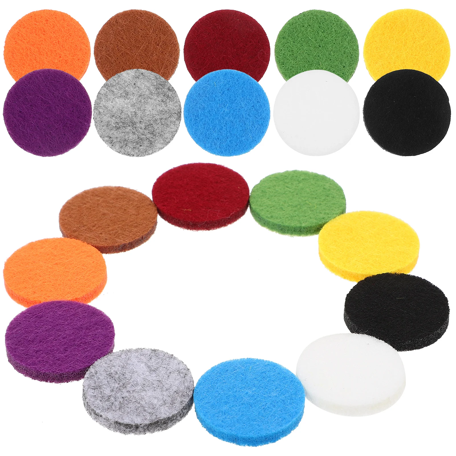 100 Pcs Aromatherapy Cotton Pads Diffuse Pendant Round 220X220X030CM Essential Oil for